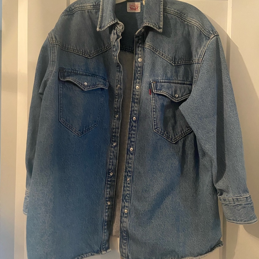Levi's Classic Blue Denim Shirt